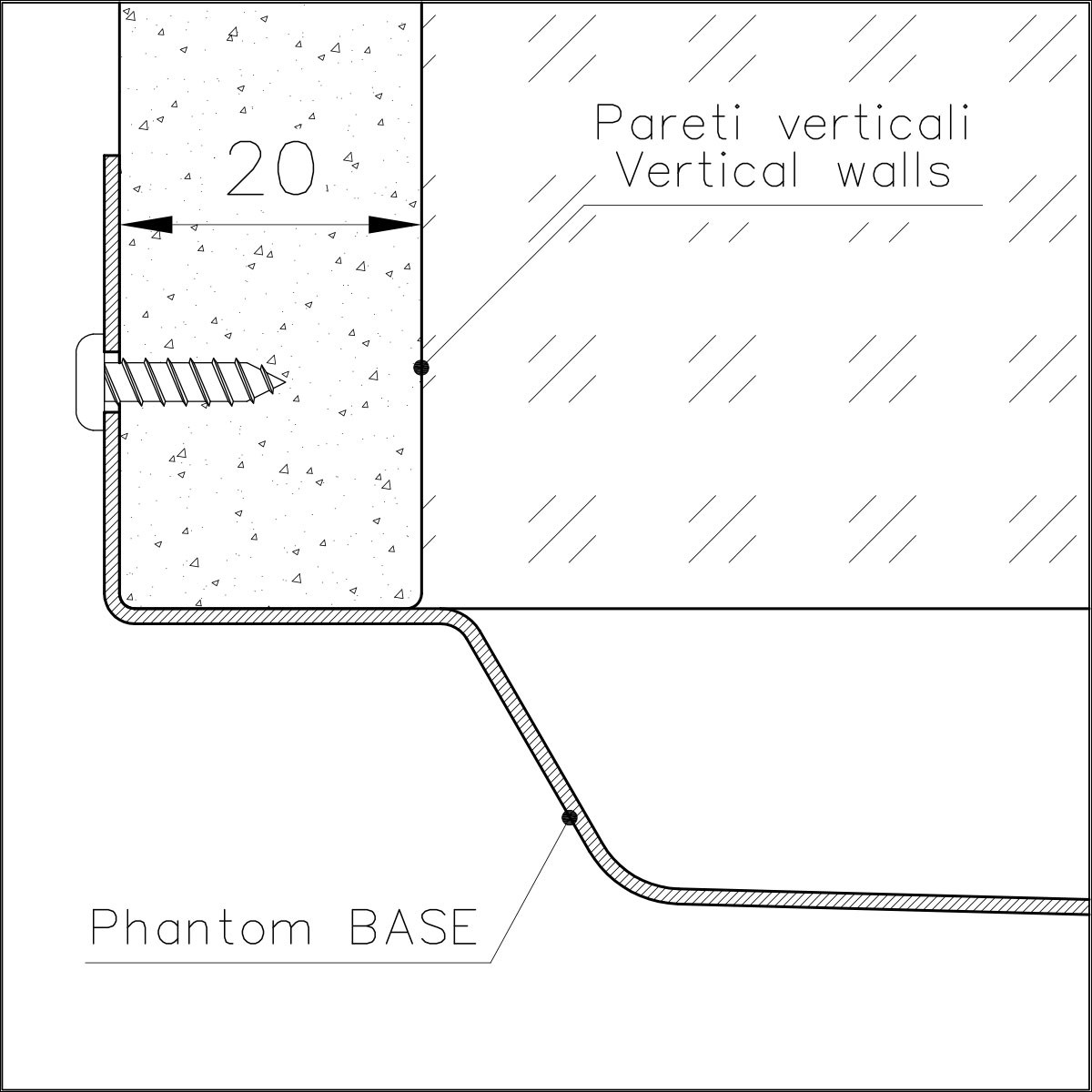 Sink Phantom Base Copper