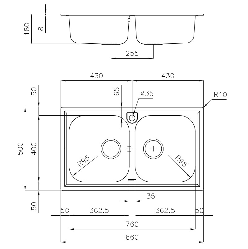 Sink FM Marine