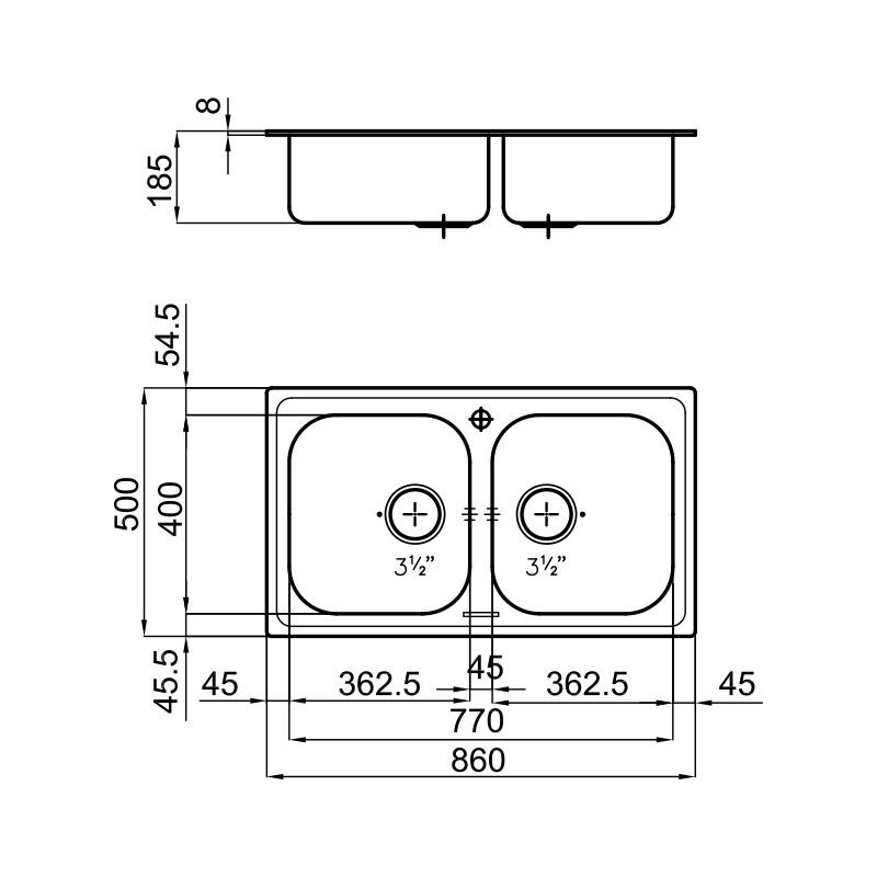 Sink F300