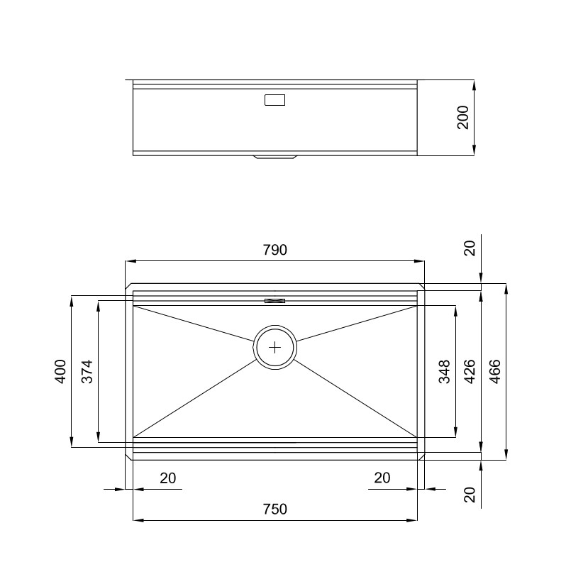 Sink Milanello Workstation