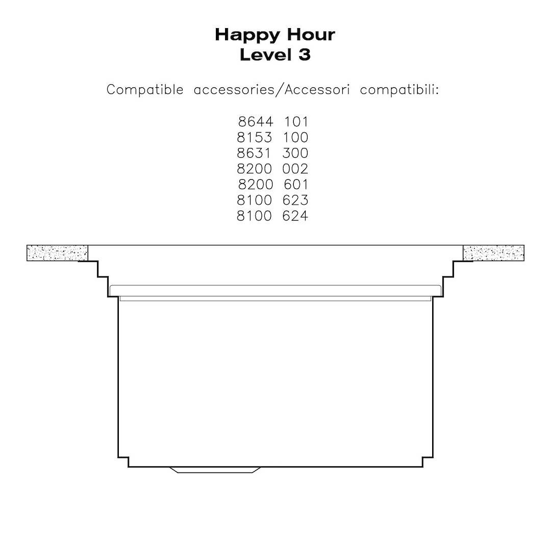 Sink Happy Hour Gun Metal