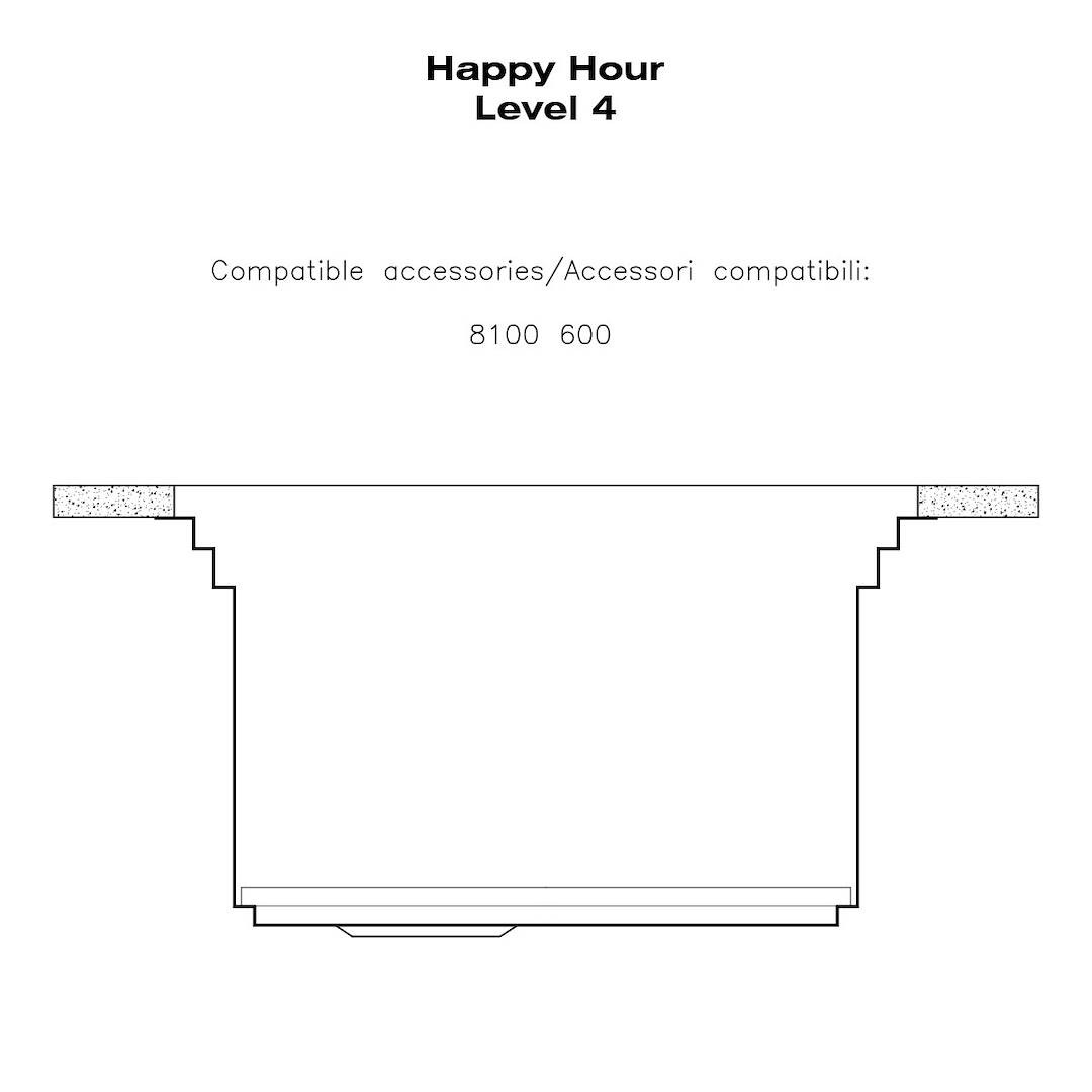 Sink Happy Hour Gold