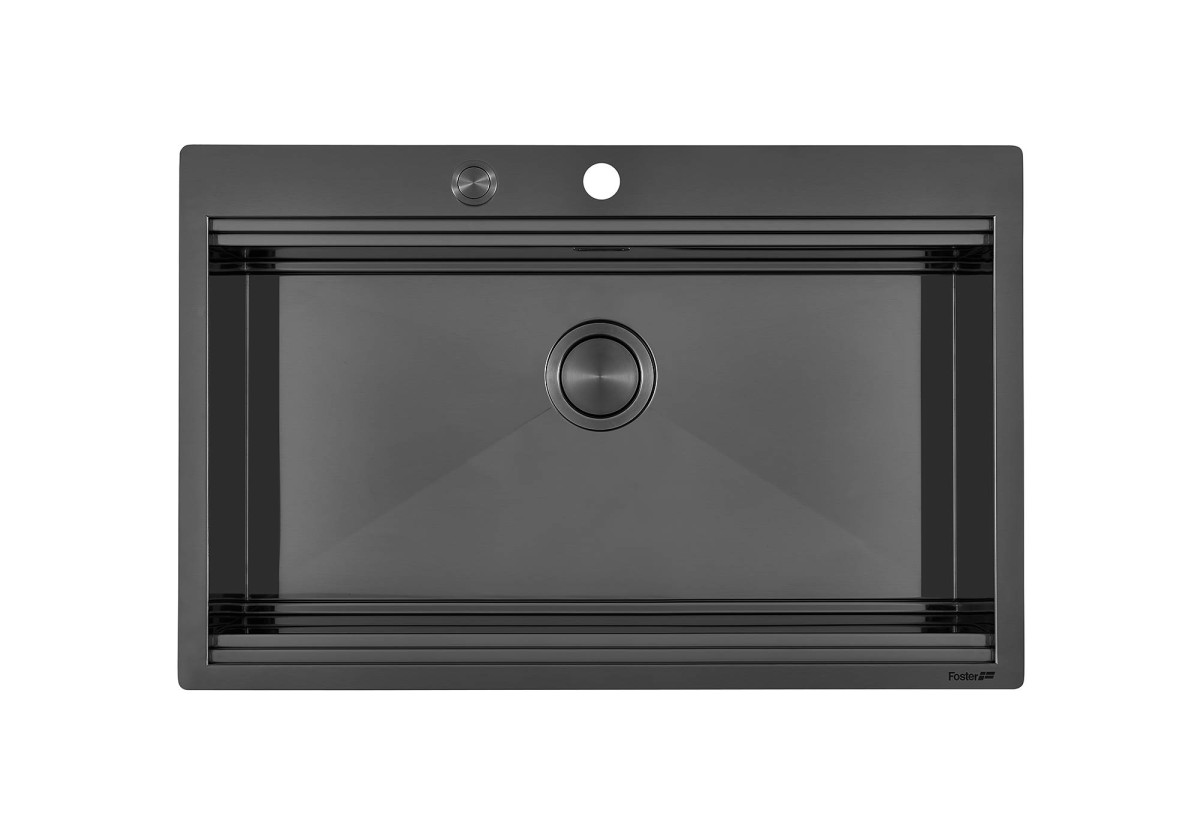 Sink Milanello Gun Metal workstation