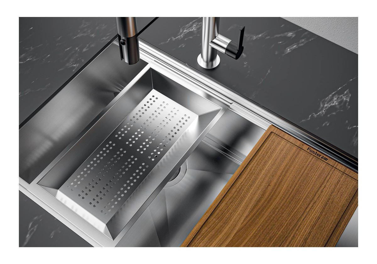 Sink Milanello Gold Workstation
