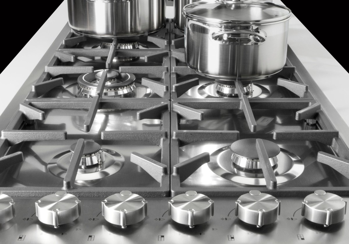 Cooker hob Foster Milano PVD Gun metal
