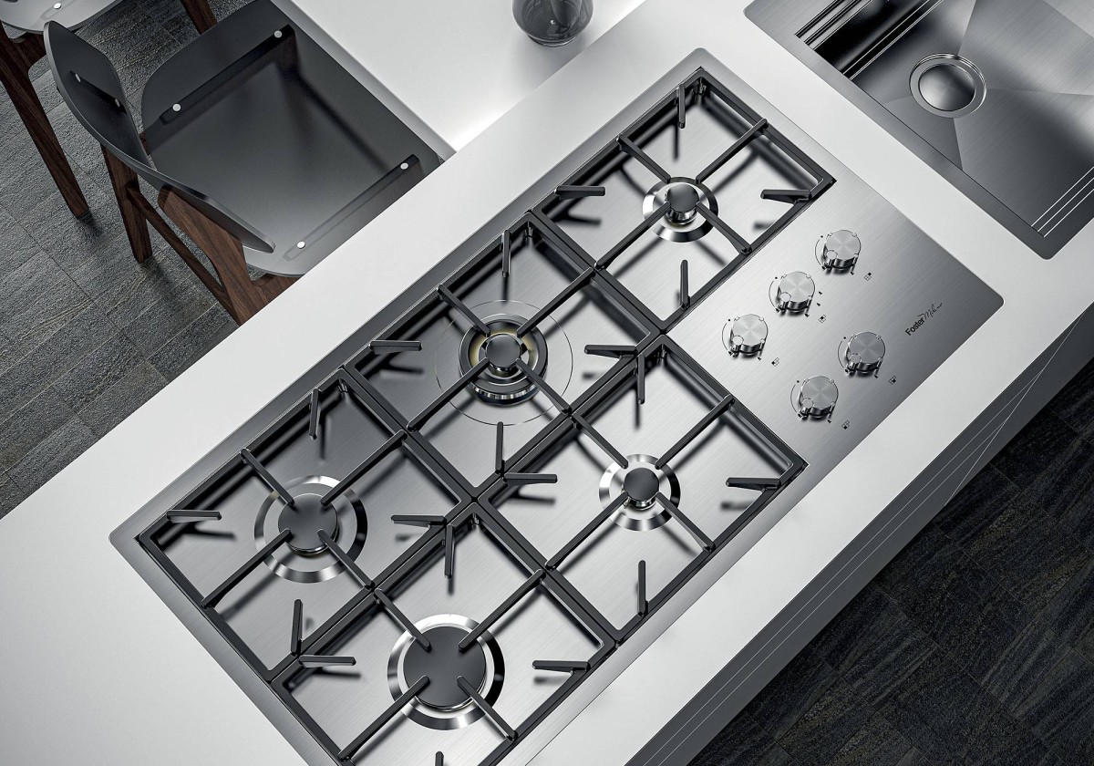 Cooker hob Foster Milano PVD Copper